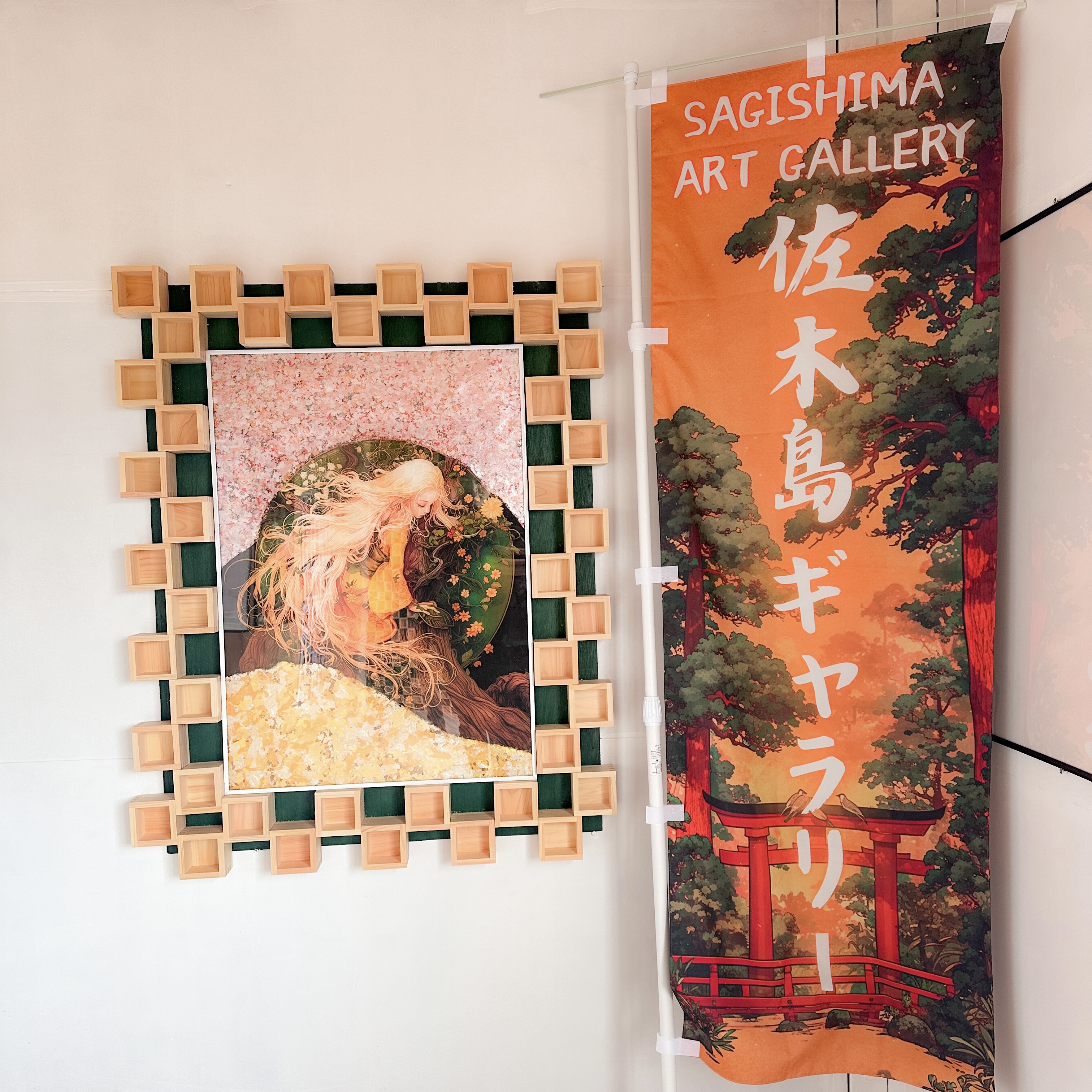 ギャラリー内での展示