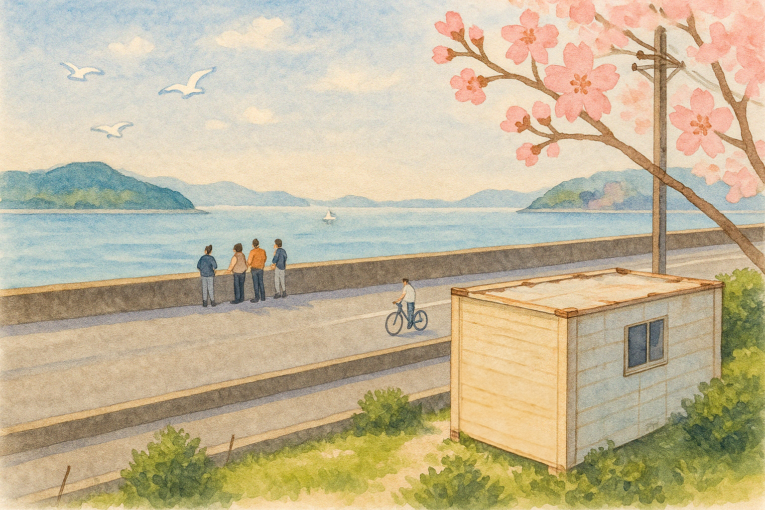 佐木島アートギャラリー - 瀬戸内海の美しい景色